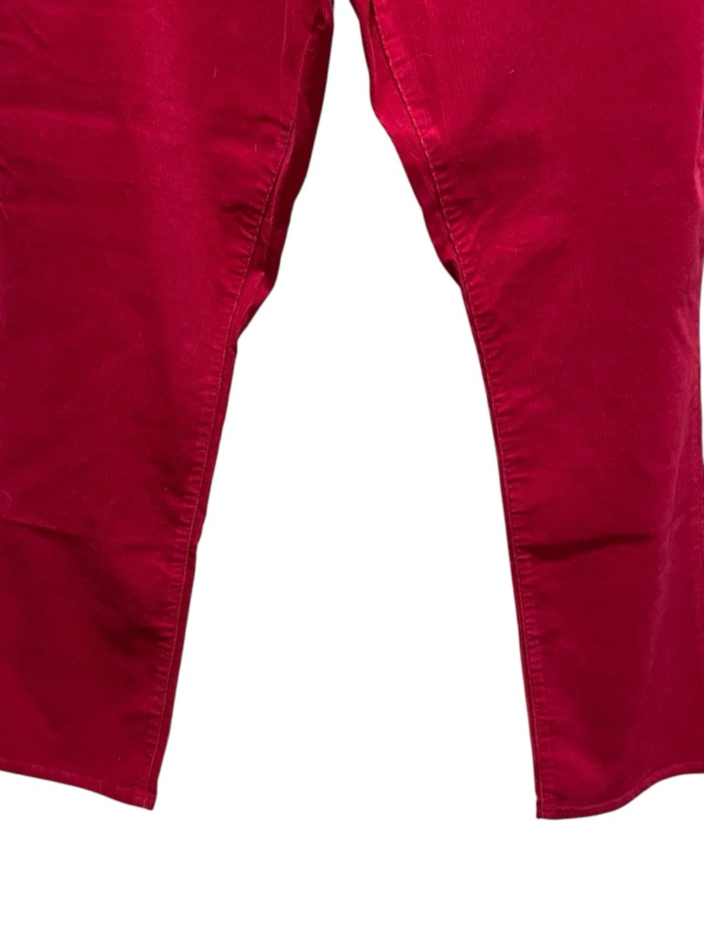 Lands’ End Mid Rise Straight Leg Corduroy Pants Red Women’s Plus Size 18 NWT - Picture 2 of 6